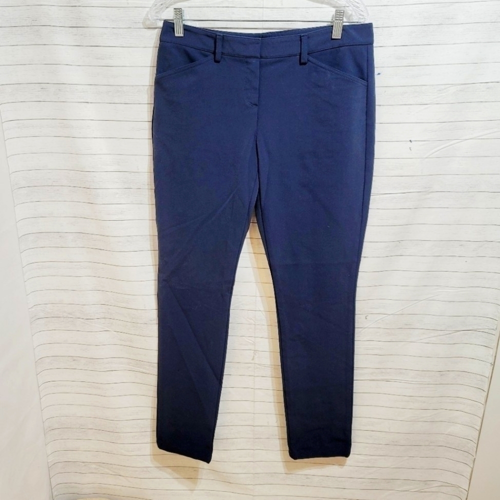 Theory Dantey Mandatory Dark Navy Pants, SZ 10